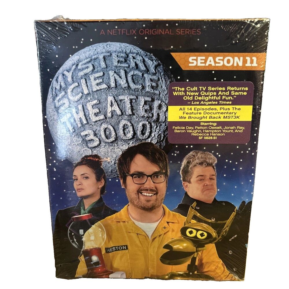 Mystery Science Theater 3000: Season 11 Blu-ray Jonah Ray Felicia Day New Sealed